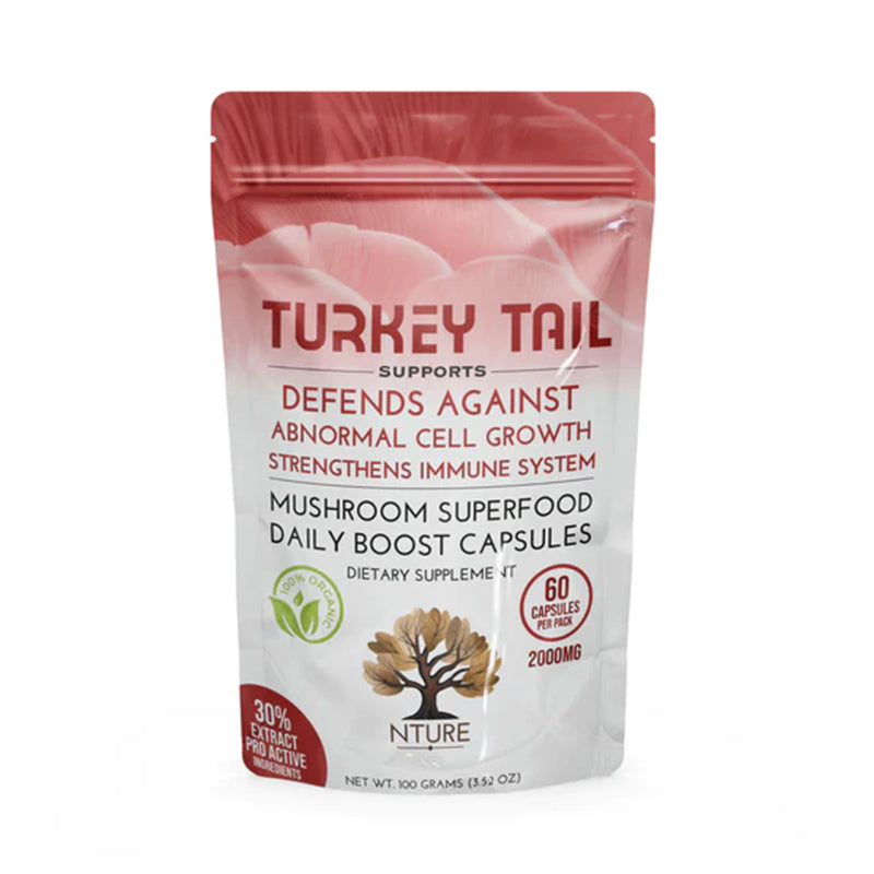 Turkey Tail Mushroom Capsules