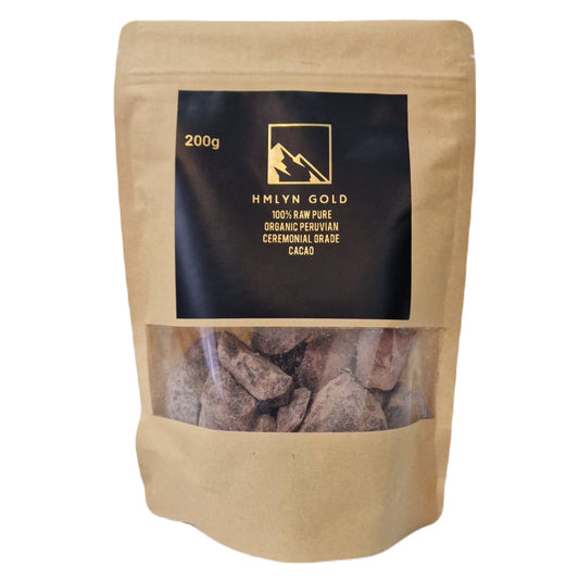 100% Raw Organic Peruvian Ceremonial Grade Cacao